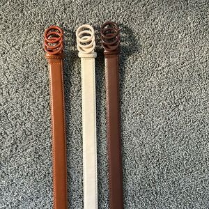 3 Belts in good condition